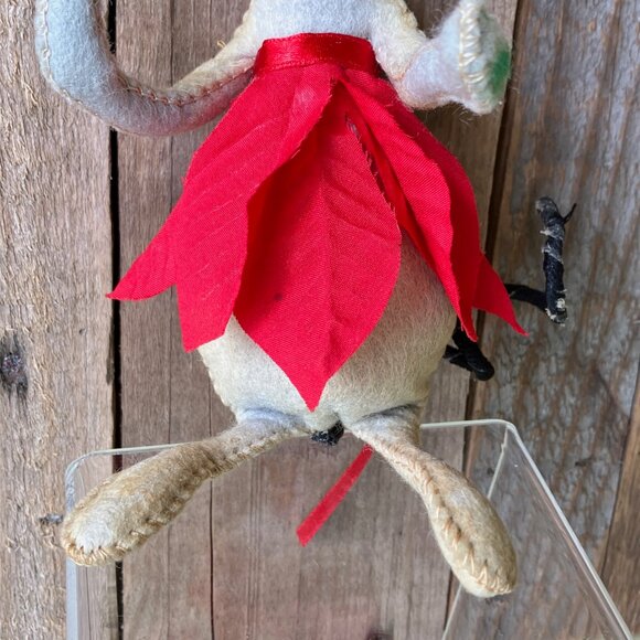 Annalee Brown and Gray Christmas Mouse Set - Picture 10 of 12